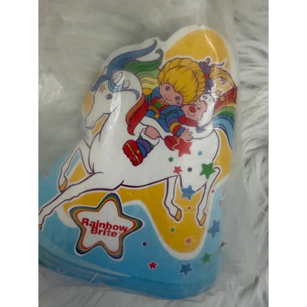 Vintage Rainbow Brite Party Hats 8 Count Hallmark Party Express 1980s Sealed